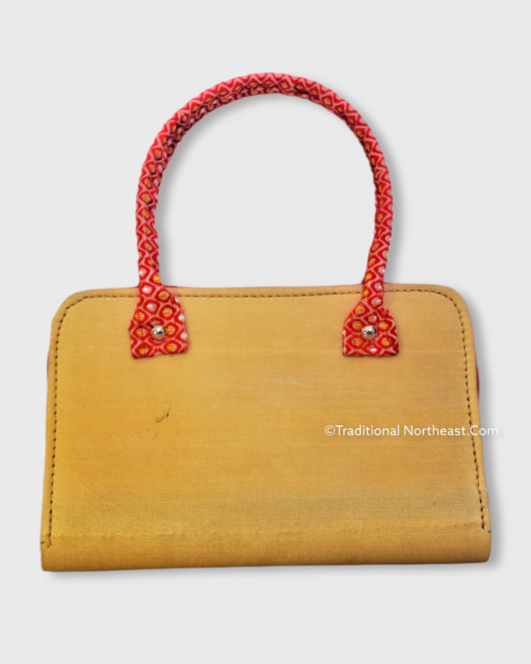Muga Traditional Hand Bag - Pakhi Handle Design. &ndash; Traditional NorthEast