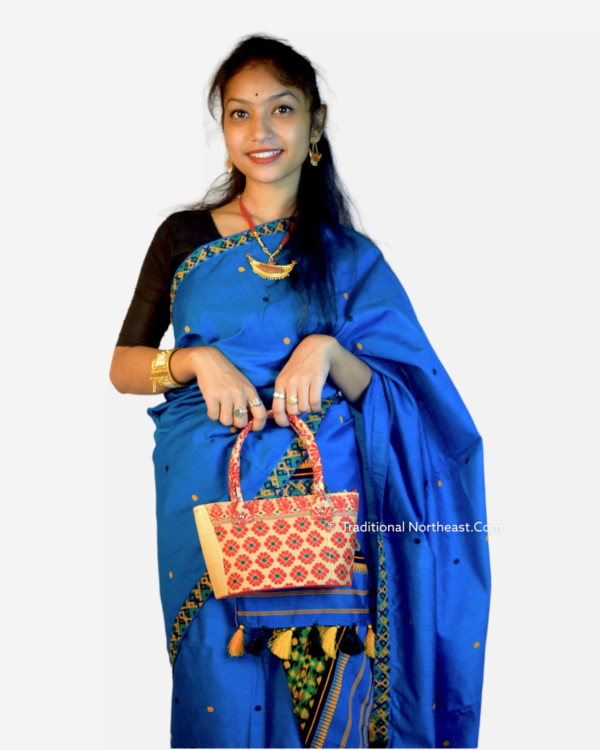 Traditional Hand Bag - Pure Toss Muga &ndash; Traditional NorthEast