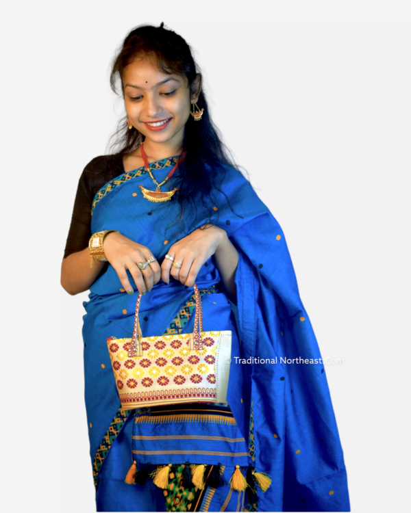 Traditional Hand Bag - Pure Toss Muga &ndash; Traditional NorthEast