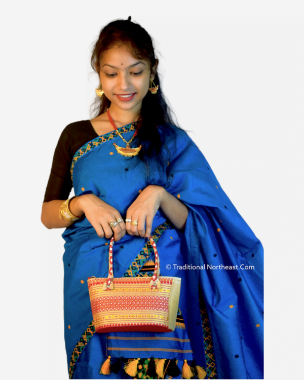 Traditional Hand Bag - Pure Toss Muga &ndash; Traditional NorthEast