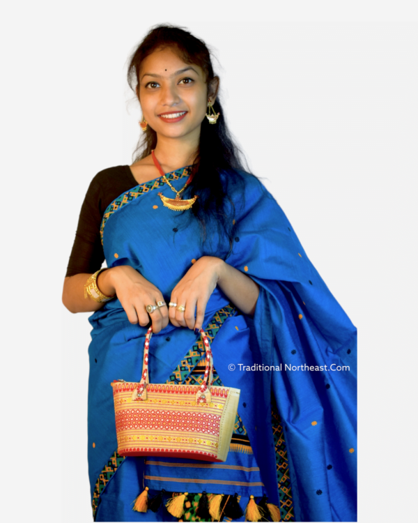 Traditional Hand Bag - Pure Toss Muga &ndash; Traditional NorthEast