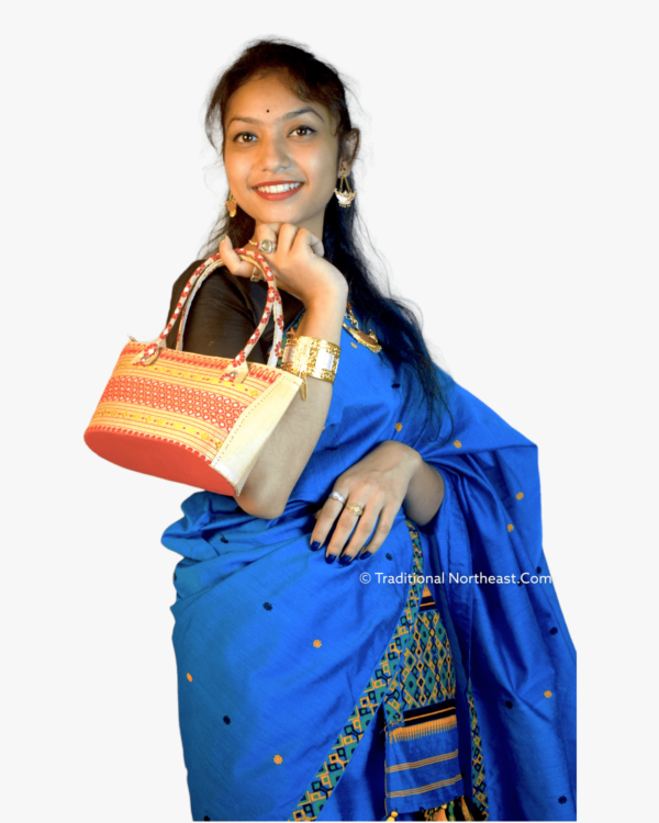 Traditional Hand Bag - Pure Toss Muga &ndash; Traditional NorthEast