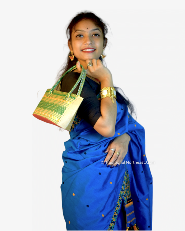 Traditional Hand Bag - Pure Toss Muga &ndash; Traditional NorthEast