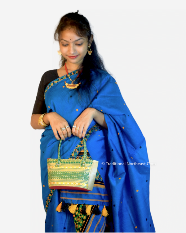 Traditional Hand Bag - Pure Toss Muga &ndash; Traditional NorthEast