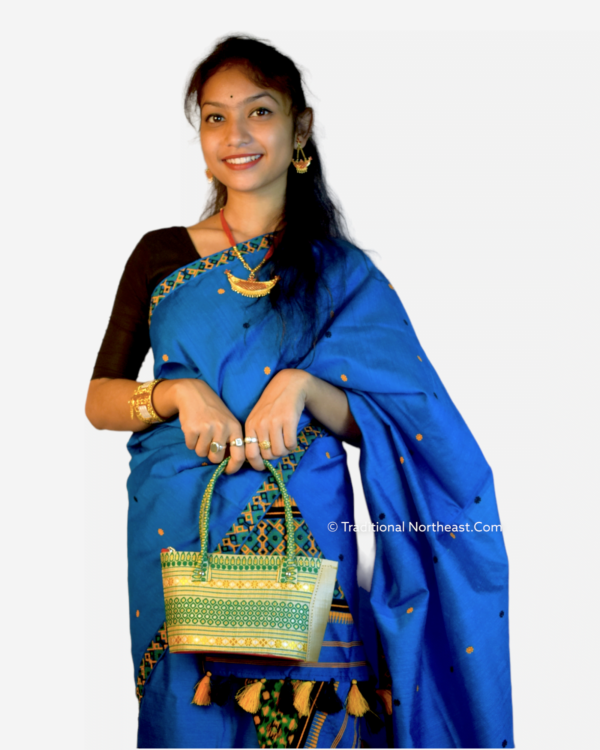 Traditional Hand Bag - Pure Toss Muga &ndash; Traditional NorthEast