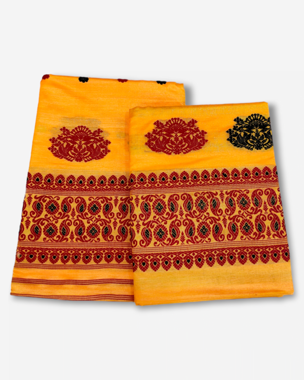 PhotoRoom-20230311_170534_1 Mix Toss Handmade Sador Mekhela Set – Traditional NorthEast