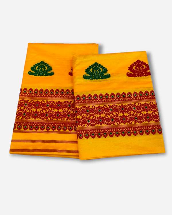 Mix Toss Handmade Sador Mekhela Set &ndash; Traditional NorthEast