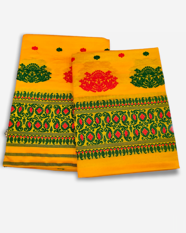 Mix Toss Handmade Sador Mekhela Set &ndash; Traditional NorthEast