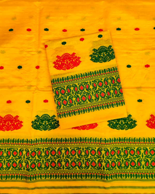 Mix Toss Handmade Sador Mekhela Set &ndash; Traditional NorthEast