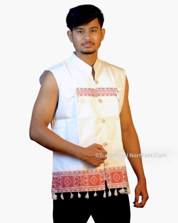 Traditional Waistcoat- Karbi Design &ndash; Traditional NorthEast