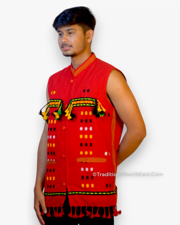Traditional Waistcoat- Karbi Design &ndash; Traditional NorthEast