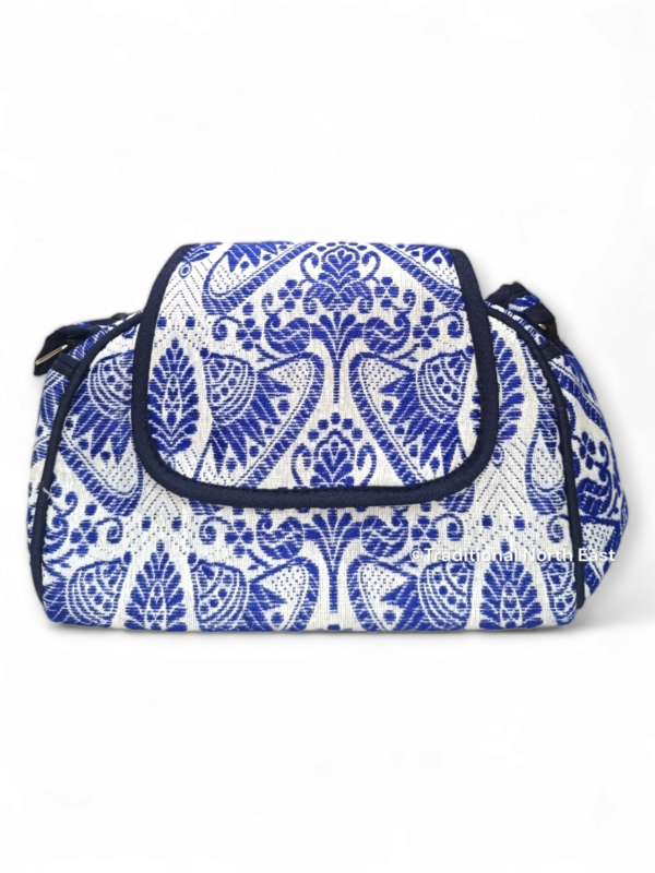 Traditional Handbag Assamese Sling Bag with Gamusa Design &ndash; Traditional NorthEast