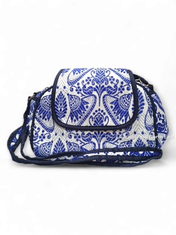 Traditional Handbag Assamese Sling Bag with Gamusa Design &ndash; Traditional NorthEast
