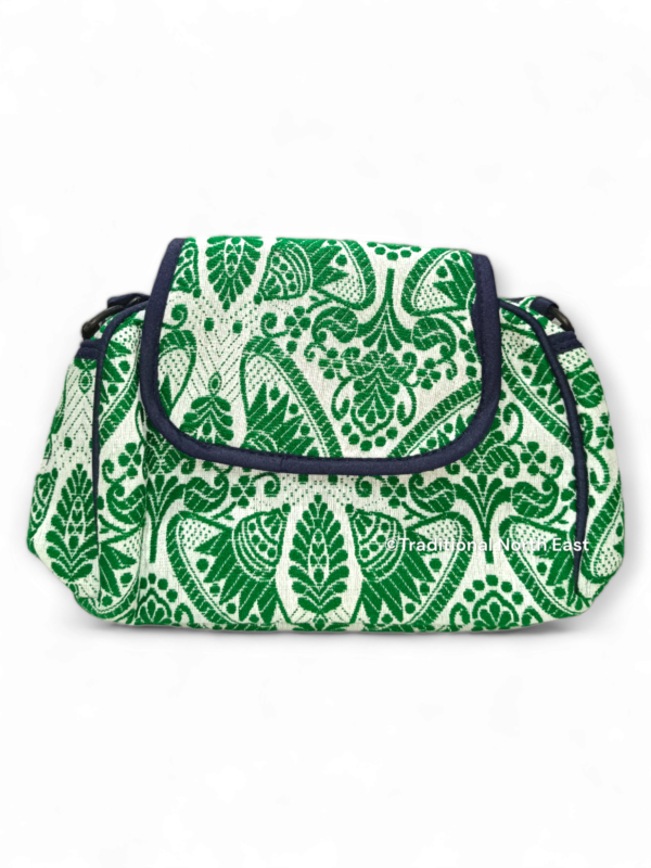 Traditional Handbag Assamese Sling Bag with Gamusa Design &ndash; Traditional NorthEast