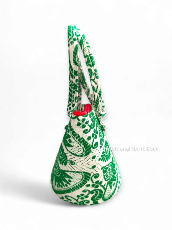 Traditional Handbag Assamese Sling Bag with Gamusa Design &ndash; Traditional NorthEast
