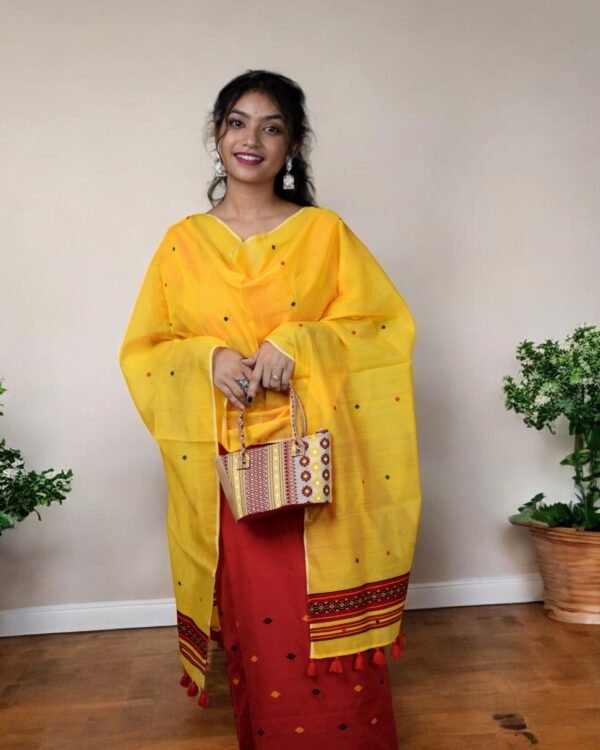 Dimasa Rikhaosa- Dupatta- Shawl &ndash; Traditional NorthEast