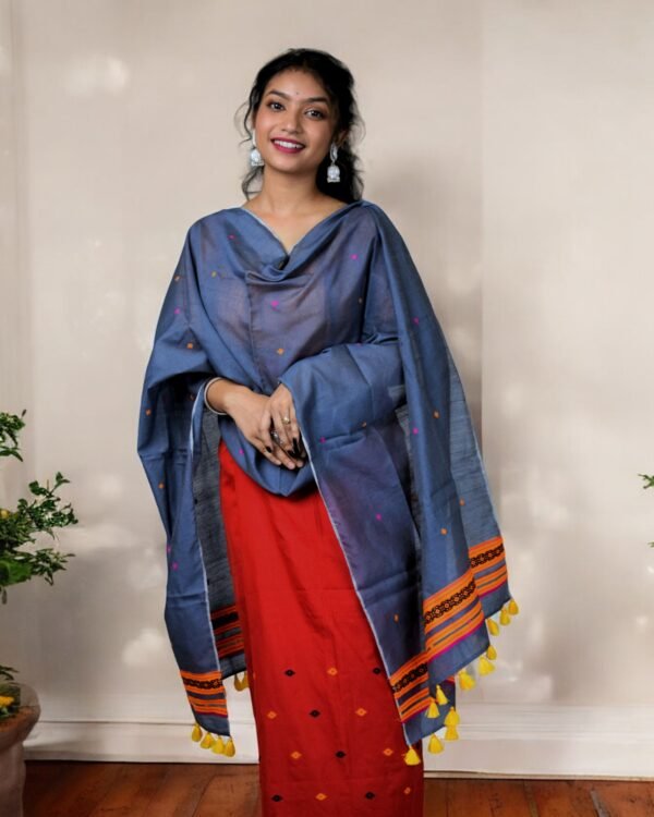 Dimasa Rikhaosa- Dupatta- Shawl &ndash; Traditional NorthEast