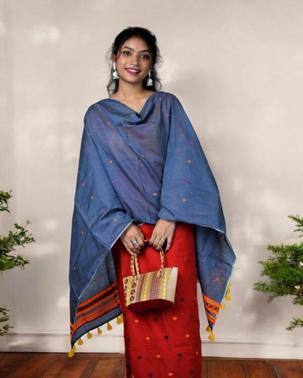 Dimasa Rikhaosa- Dupatta- Shawl &ndash; Traditional NorthEast