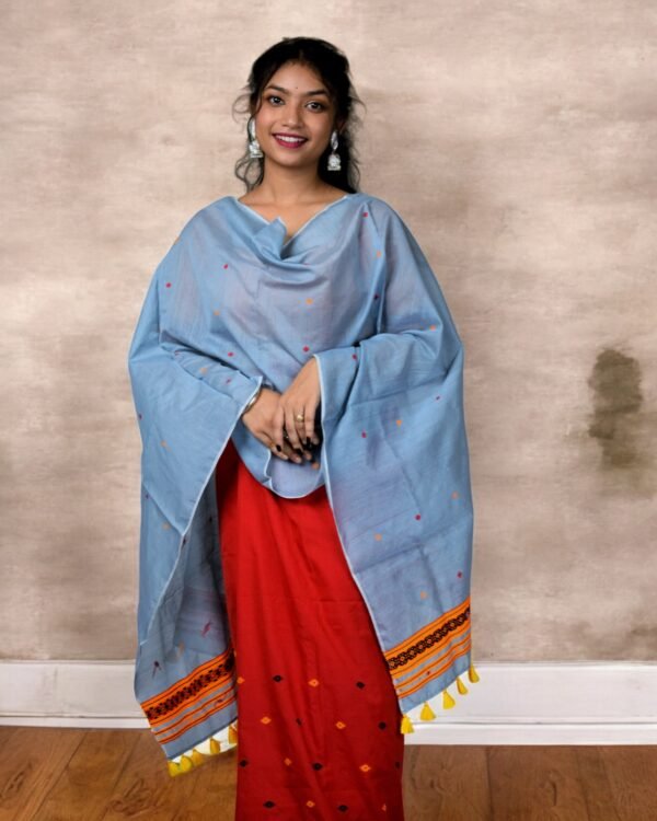 Dimasa Rikhaosa- Dupatta- Shawl &ndash; Traditional NorthEast