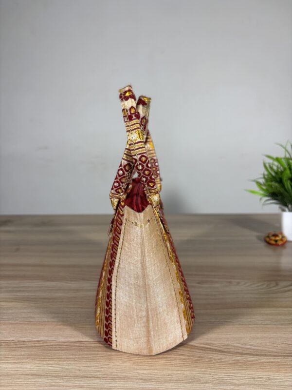 Traditional Bridal Bag - Tussar silk &ndash; Traditional NorthEast