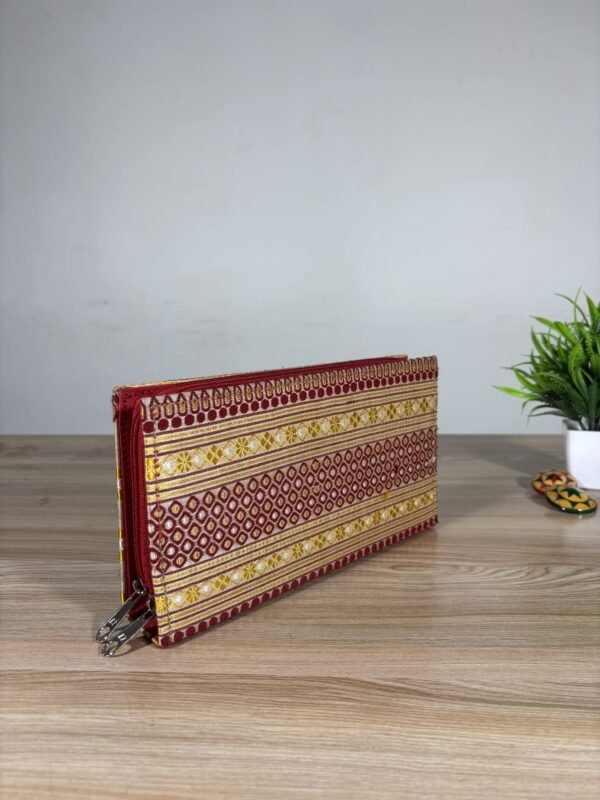 Traditional Hand Bag Pure Tassar Silk-Big Size &ndash; Traditional NorthEast