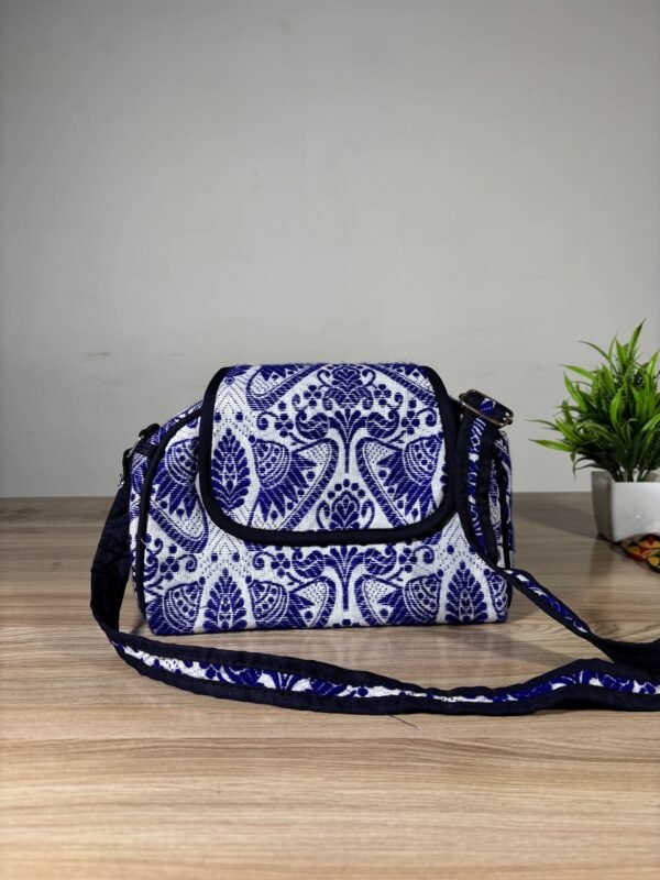 Traditional Small Side Bag - Gamosa Design &ndash; Traditional NorthEast