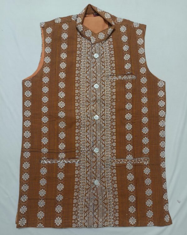 WaistCoat -Men - Unique Design- Cotton &ndash; Traditional NorthEast