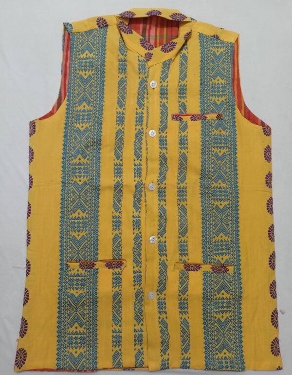 WaistCoat -Men - Unique Design- Cotton &ndash; Traditional NorthEast