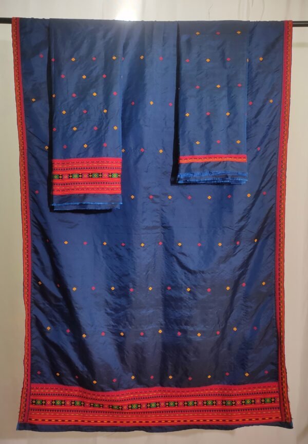 Sador mekhela - Paat/ Karishma Silk - Dimasa design &ndash; Traditional NorthEast