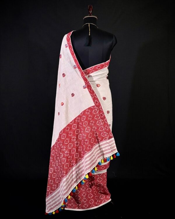 Sador Mekhela - Eri Silk - Assamese Design &ndash; Traditional NorthEast