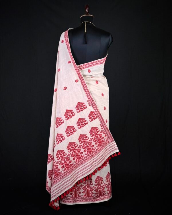 Sador Mekhela - Eri Silk - Assamese Design &ndash; Traditional NorthEast