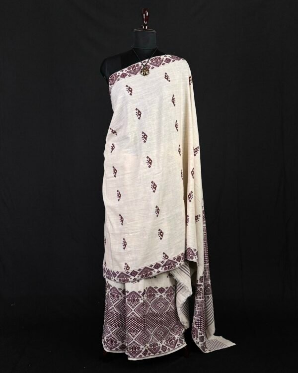 Sador Mekhela - Eri Silk - Assamese Design &ndash; Traditional NorthEast