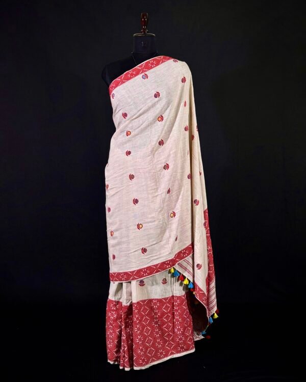 Sador Mekhela - Eri Silk - Assamese Design &ndash; Traditional NorthEast