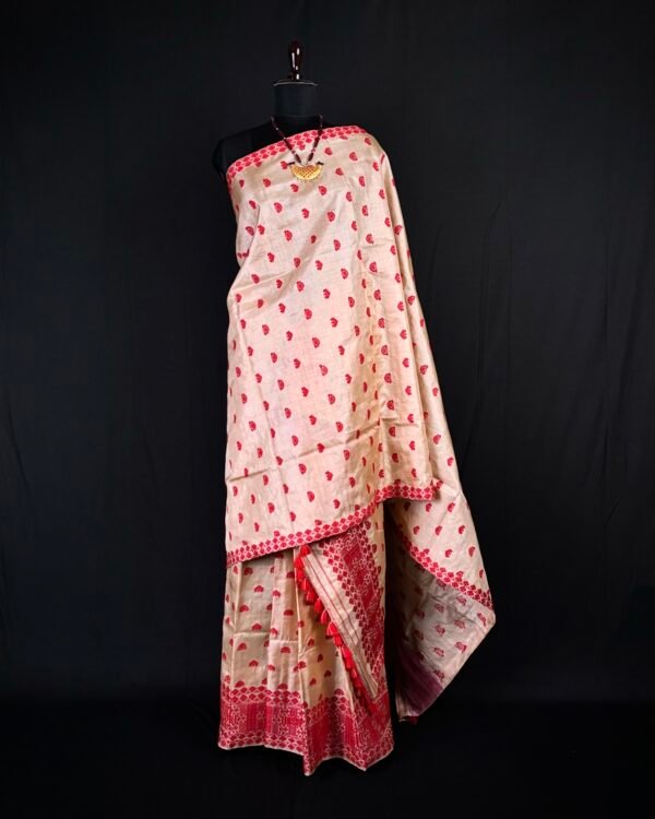 Sador Mekhela - tussar silk &ndash; Traditional NorthEast